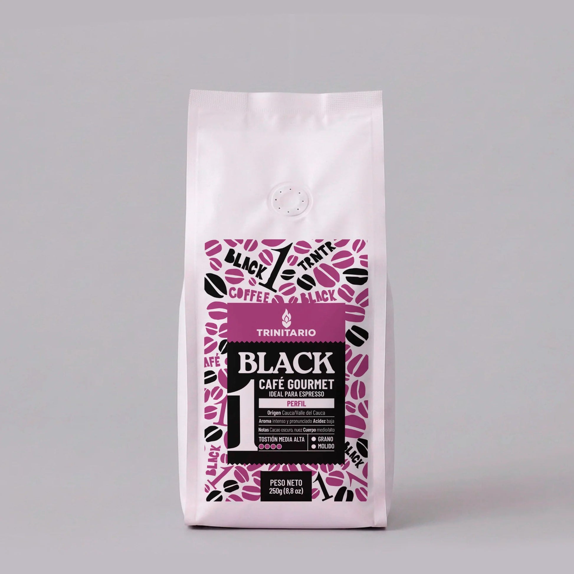 Café Black Trinitario - Tueste Oscuro / Especialidad - SAXUM TRADING GROUP SAS
