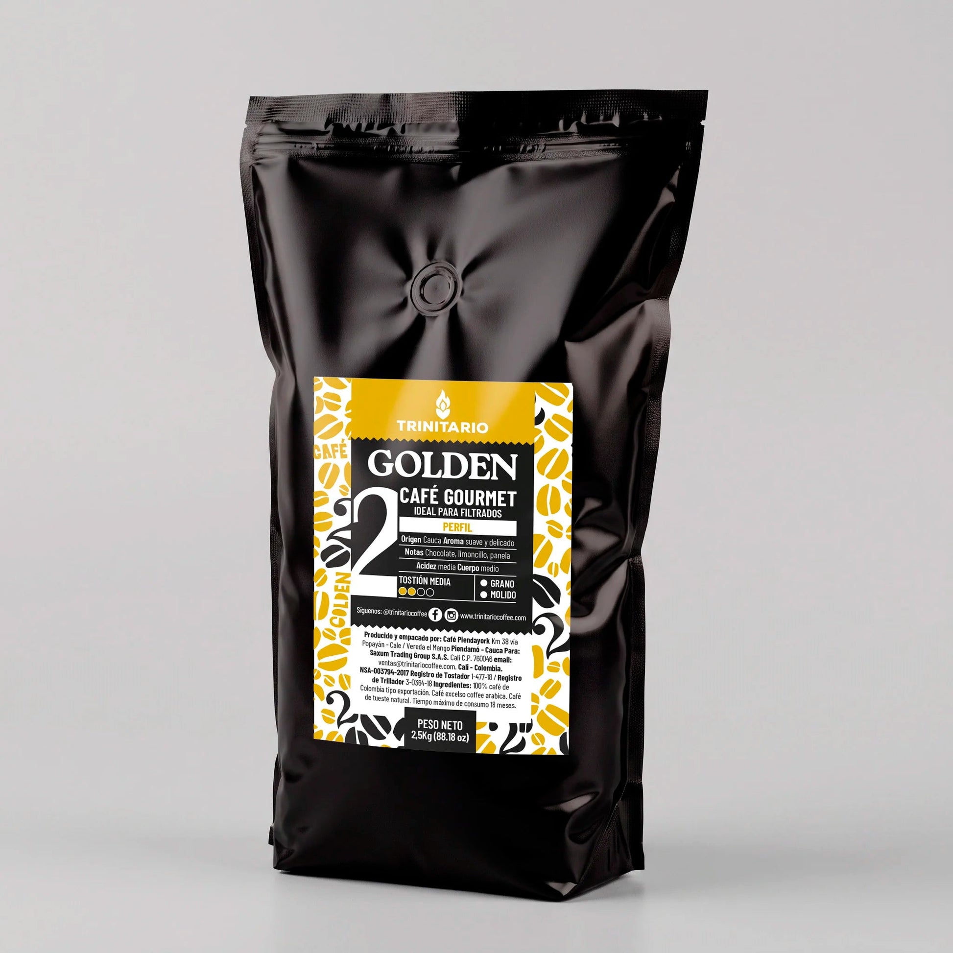 Café Golden Trinitario - Línea Institucional B2B - SAXUM TRADING GROUP SAS