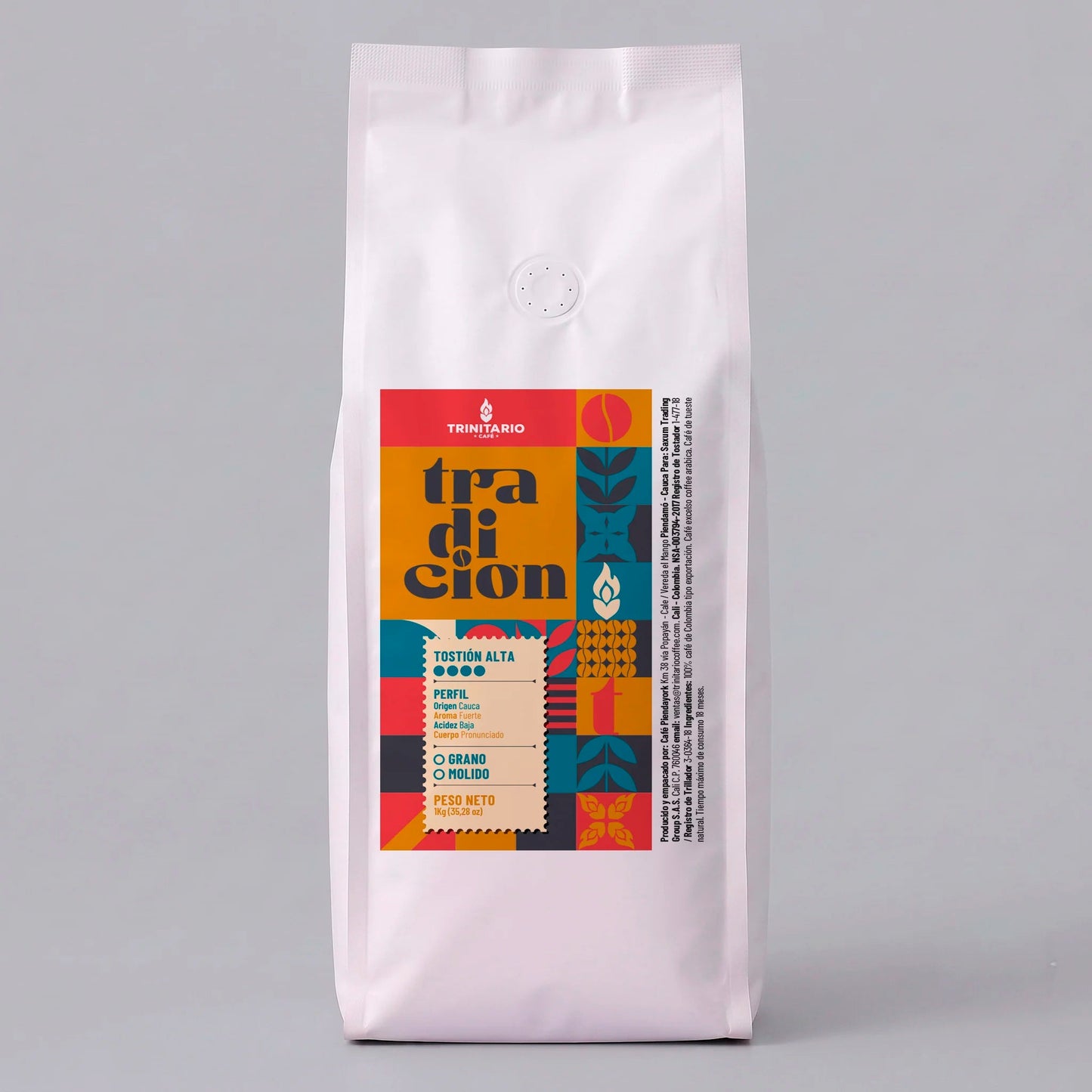 Café Tradición Trinitario - Línea Institucional (B2B) - SAXUM TRADING GROUP SAS